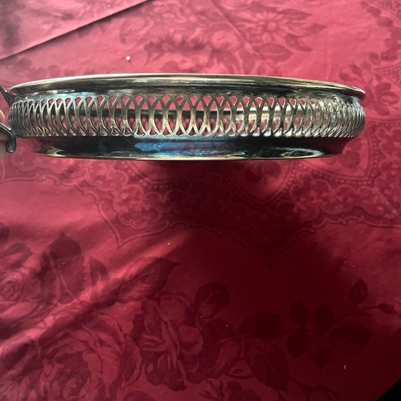 Silver plated Moroccan tea tray - Picture 2 of 4